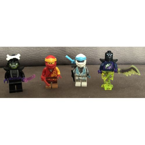 Lot de 4 figurines ninja LEGO