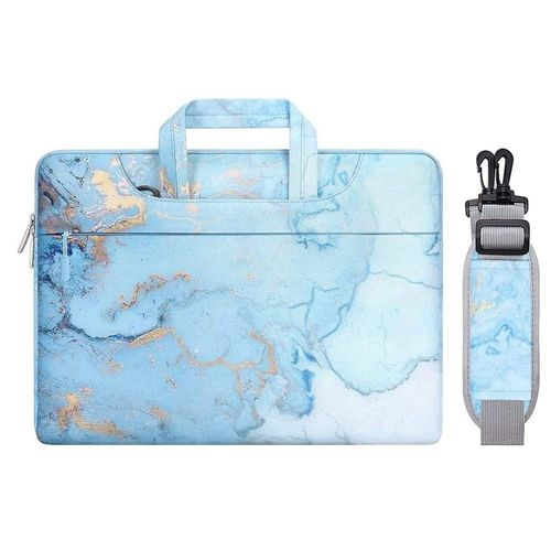 sac à bandoulière pour ordinateur portable 2020, sacoche pour ordinateur portable 16 pouces, sacoche pour MacBook Dell HP Acer Asus - For 13,3 pouces - Couleur turquoise