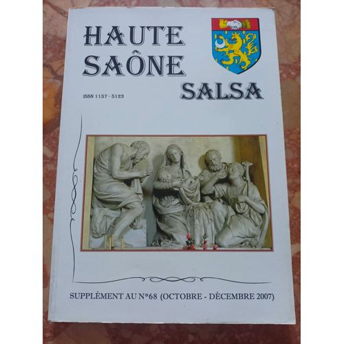 Haute Saône Salsa Supplément Au N°68 (Octobre-Décembre 2007)