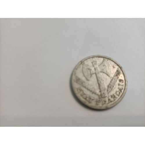 Pièce De Monnaie De 1 Francs Français 1942