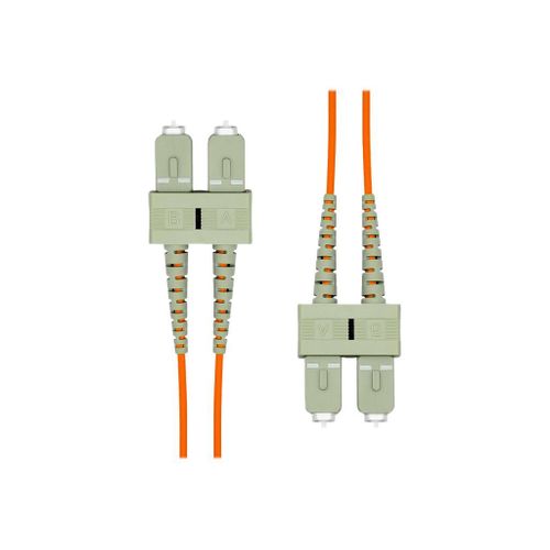 ProXtend - Cordon de raccordement - SC/UPC multimode (M) pour SC/UPC multimode (M) - 7 m - 2 mm - fibre optique - duplex - 125 microns - OM1 - sans halogène - orange