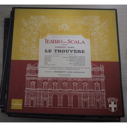 Le Trouvère De Verdi Au Théatre De La Scala