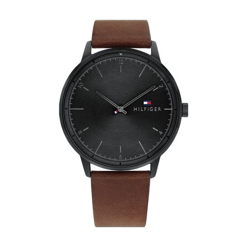 Montre Homme Tommy Hilfiger Hendrix En Cuir Marron