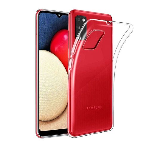 Coque Silicone Pour Samsung Galaxy A02s 6.5" Gel Ultraslim Et Ajustement Parfait - Transparent