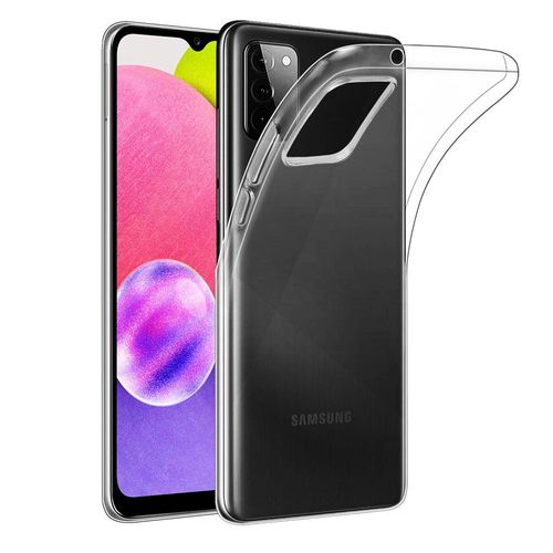 Coque Silicone Pour Samsung Galaxy A03s 6.5" Gel Ultraslim Et Ajustement Parfait - Transparent