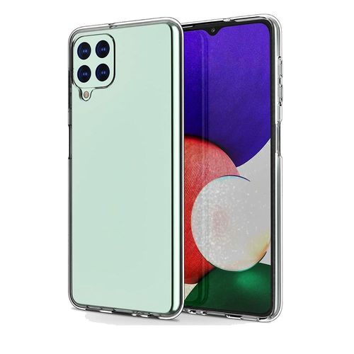Coque Silicone Pour Samsung Galaxy A22 4g 6.4" Gel Ultraslim Et Ajustement Parfait - Transparent