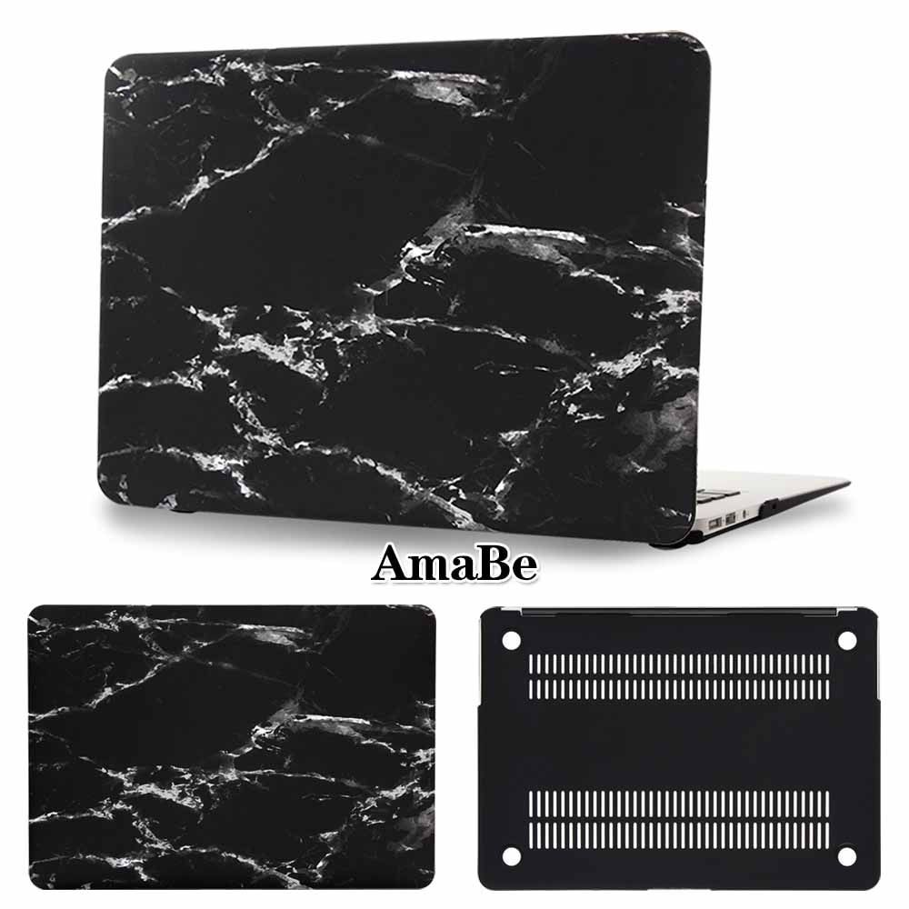 Coque mate pour MacBook - For MacBook White A1342 - Marbre n...
