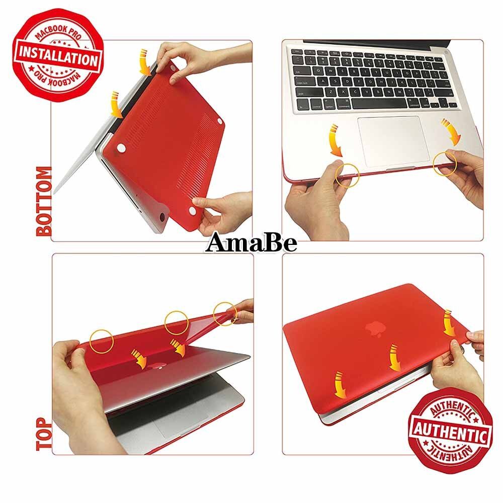 Coque mate pour MacBook - For MacBook White A1342 - Marbre n... - 3