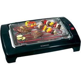 Barbecue Grill électrique de table 2000W Bomann BQ 1240 N CB Noir