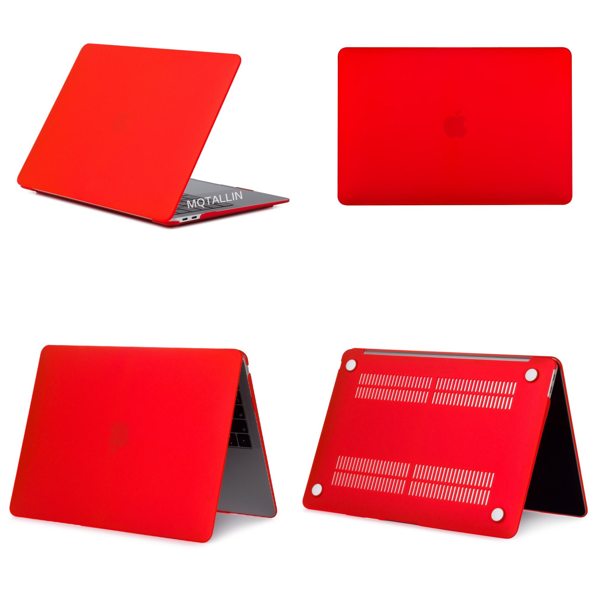 Coque pour Macbook - For mod�le A1708 - Rouge-mat