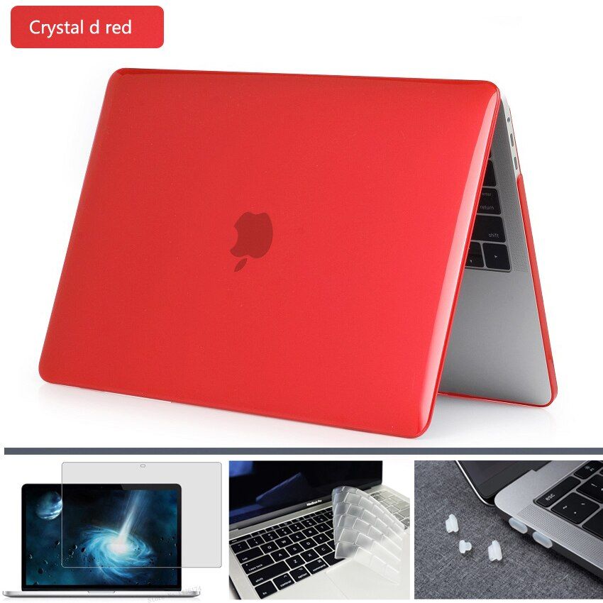 Coque pour Macbook - For Pro13a1706A1989A2159 - Cristal roug...