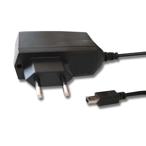 vhbw Chargeur 110-240 V compatible avec Mitac Mio C710, P350, P550 appareil de navigation GPS