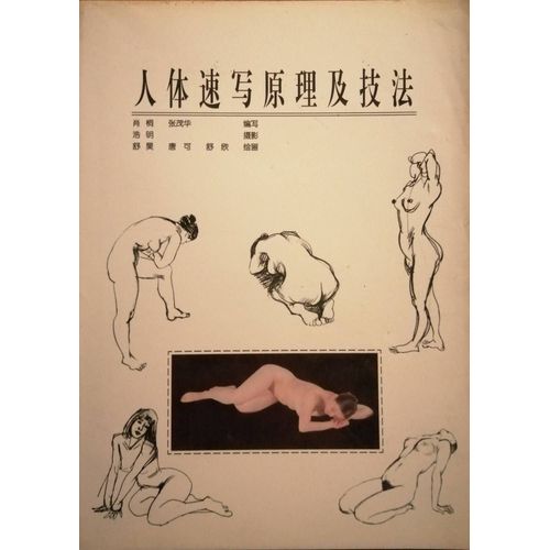 Livre Dessin Nu Chinois