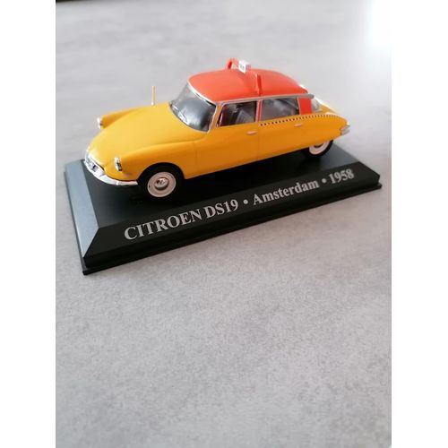 Lot De 02 Taxi - 1 Peugeot 404 Et 1 Citroën Ds 19-Altaya