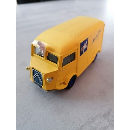 Lot De 02 Véhicules Citroën Michelin - 01 Type Hy Eligor Et 01 Acadiane Altaya-Eligor