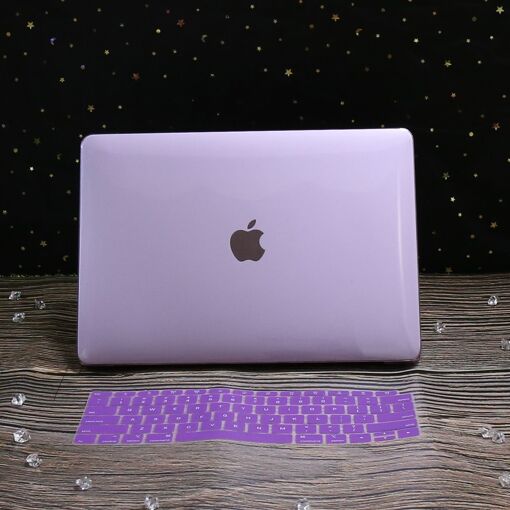 Coque pour MacBook - For 2020PRO13 A2289A2251 - Cristal viol...