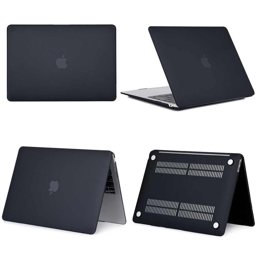 Coque pour Macbook - For AIR 11 A1370 A1465 - Noir mat