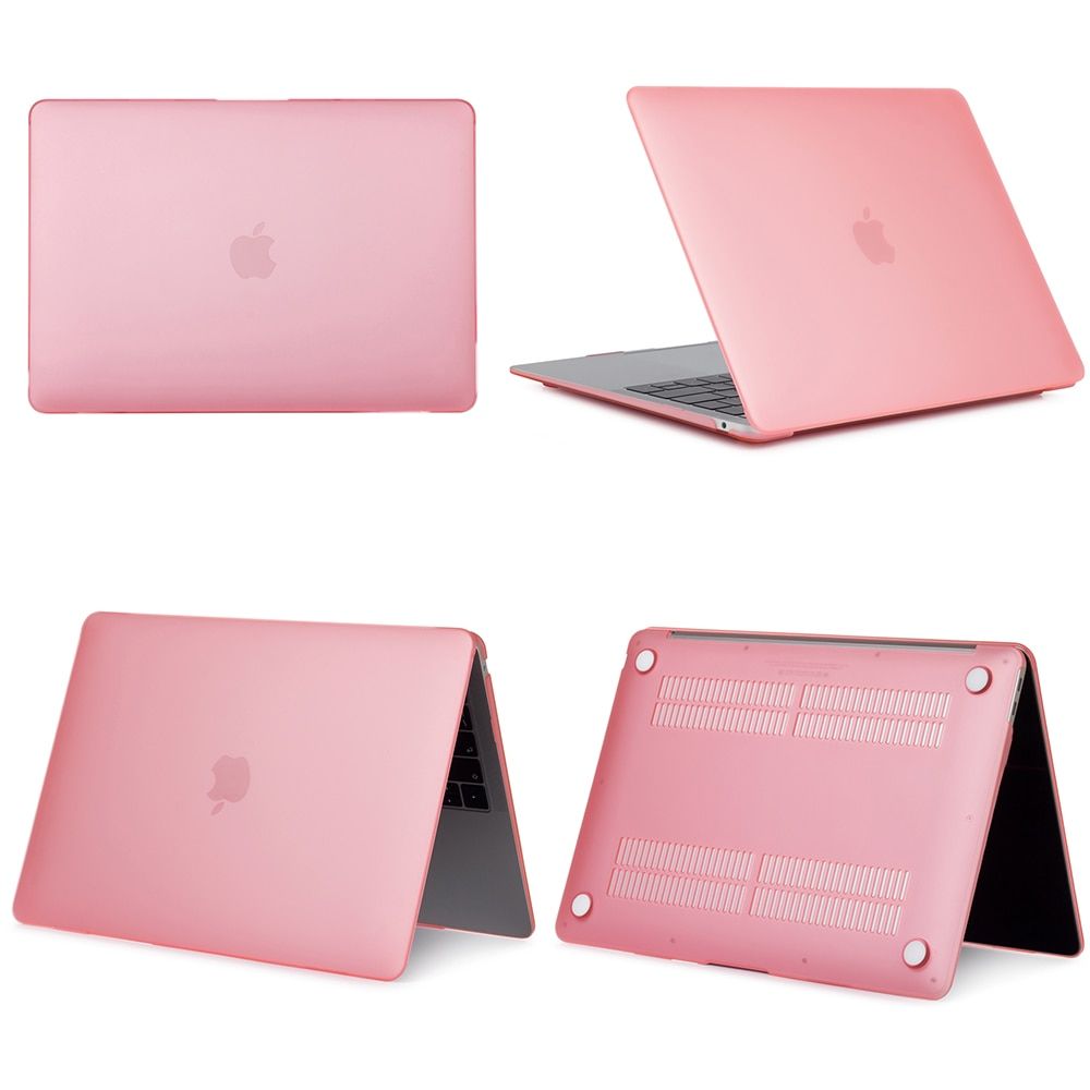 Coque pour Macbook - For M1 Chip Air 13 A2337 - Rose mat