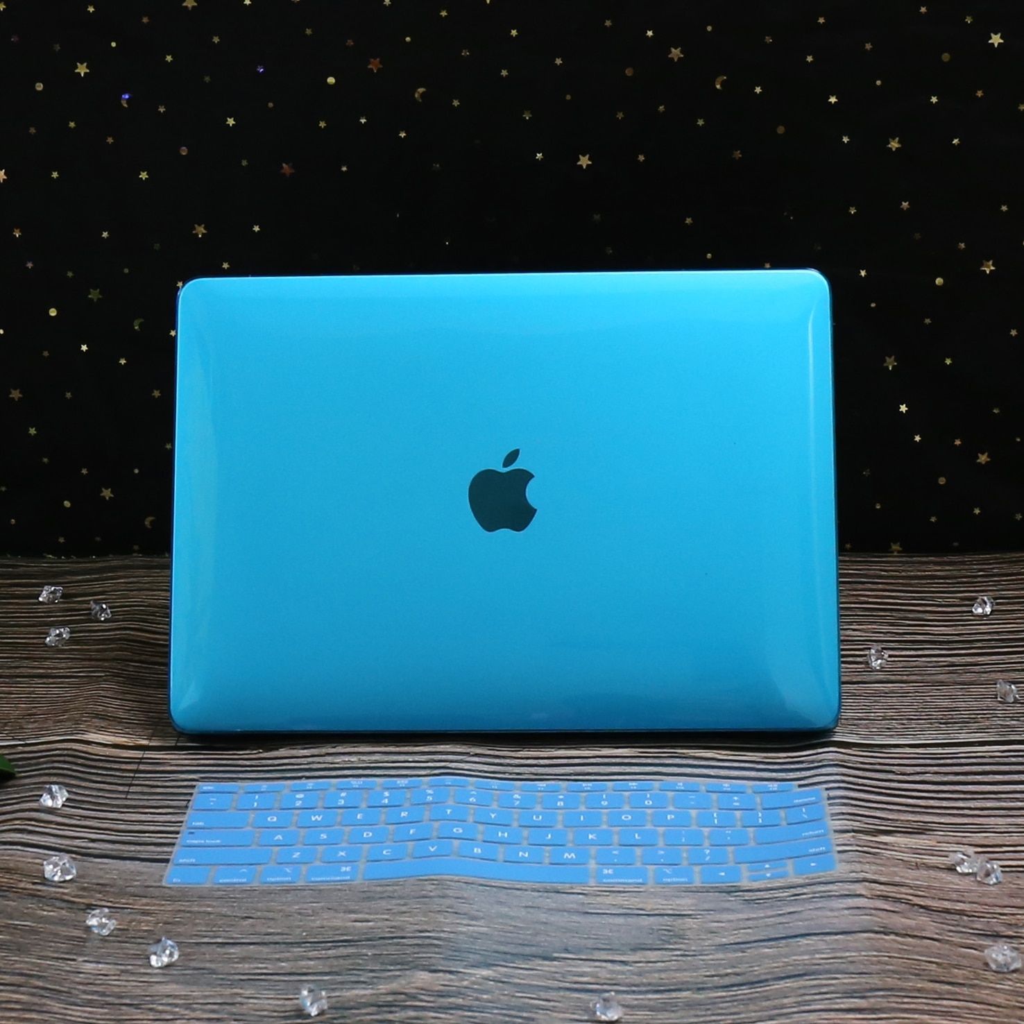 Coque pour MacBook - For Mod�le A1425 A1502 - Cristal bleu c...