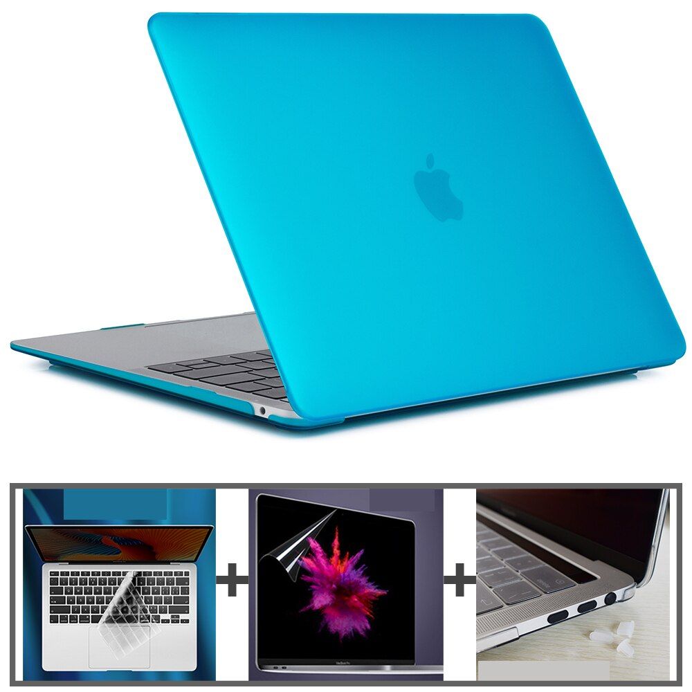 Coque pour MacBook - For PRO13 DVD ROM A1278 - Bleu