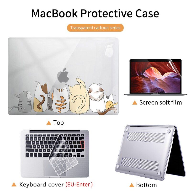 Coque pour Macbook - For Pro15.4 A1707 A1990 - 3