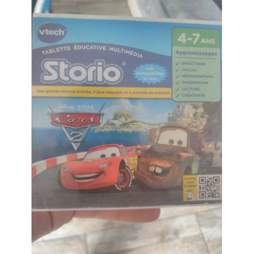 Vtech Jeux Storio Cars 2