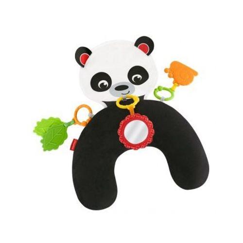 Mon Coussin Activites Eveil Panda Calin Avec 3 Jouets Amovibles - Bebe, Naissance, Premier Age - Tapis Jeu Assis Et Sur Le Ventre