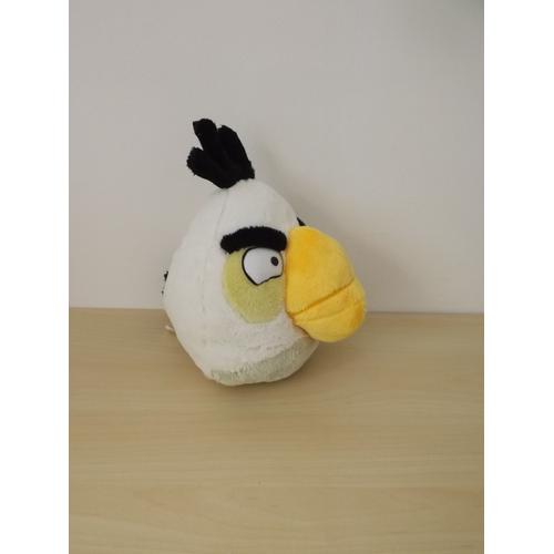 Doudou Peluche Angry Birds Oiseau Blanc Jaune