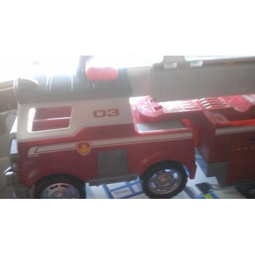Pat patrouille camion de pompier et figurine marshall - La Poste