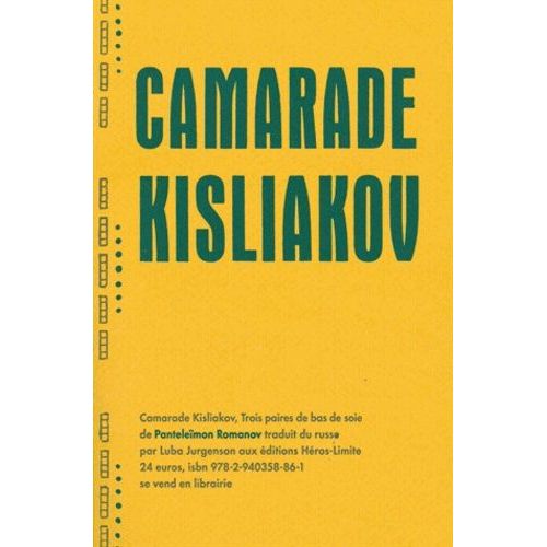 Camarade Kisliakov - Trois Paires De Bas De Soie