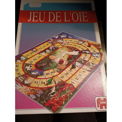 Jeu De L'oie Vintage Édition Jumbo