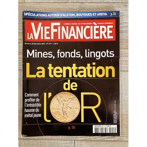 La Vie Financière N°3211 : La Tentation De L'or