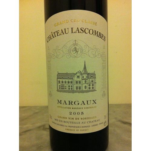 X1 Chateau Lascombes 2005 Grand Cru Classe Rouge
