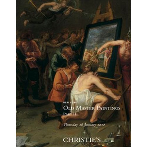 Old Master Paintings Part Ii - New York Thursday 26 January 2012