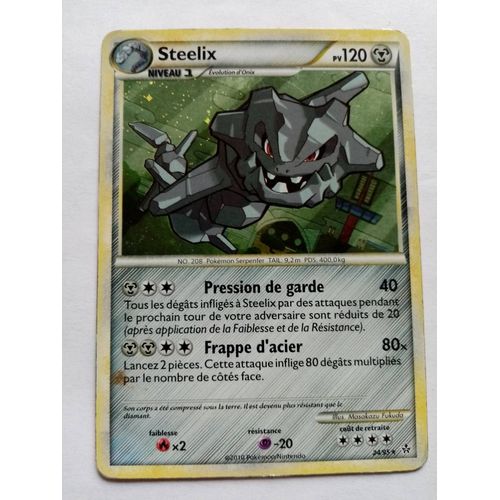 Carte Pokemon Hs - Déchaînement :Steelix 24/95