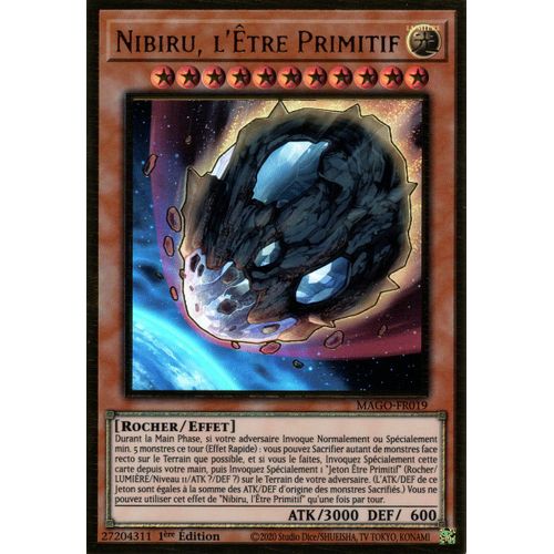 Nibiru, L'être Primitif - Mago-Fr019 En Fr Et Premium Gold Rare