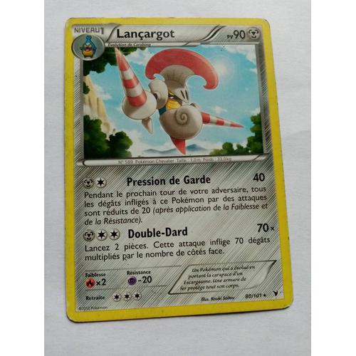 Carte Pokemon Noir Et Blanc - Nobles Victoires : Lancargot 80/101