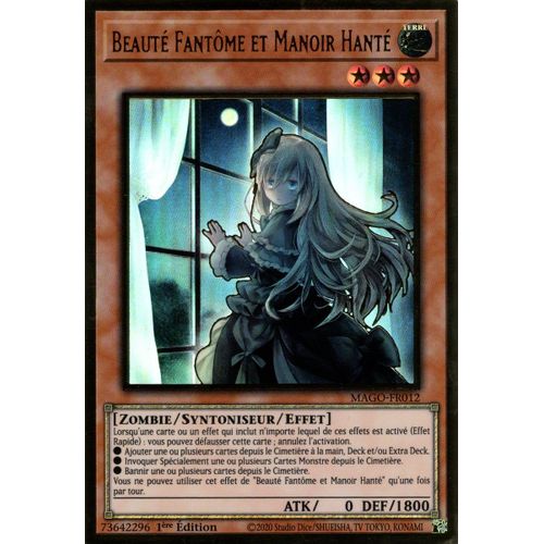 Beauté Fantôme Et Manoir Hanté - Mago-Fr012 V2 En Fr Et Premium Gold Rare