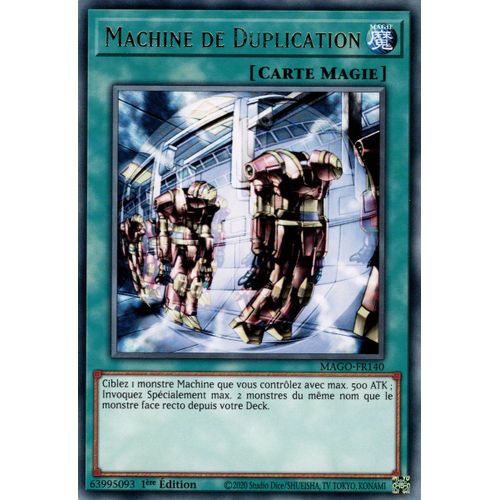 Machine De Duplication - Mago-Fr140 En Fr Et Rare - Yu-Gi-Oh!