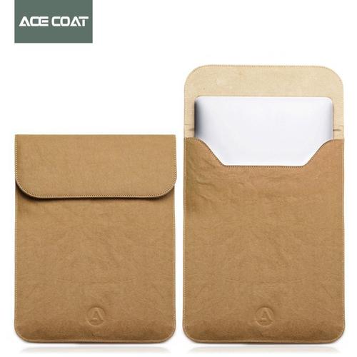 sac de rangement , sac en papier Kraft lavable - For Pour MacBook Pro15.4 - Jaune-vertical