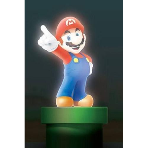 Super Mario Veilleuse Mario 20 Cm