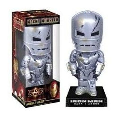 Iron Man Bobble Head Iron Man Mark I Battle Damaged 18 Cm
