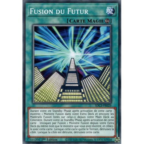 Yu Gi Oh Sdcs Fr029 Fusion Du Futur