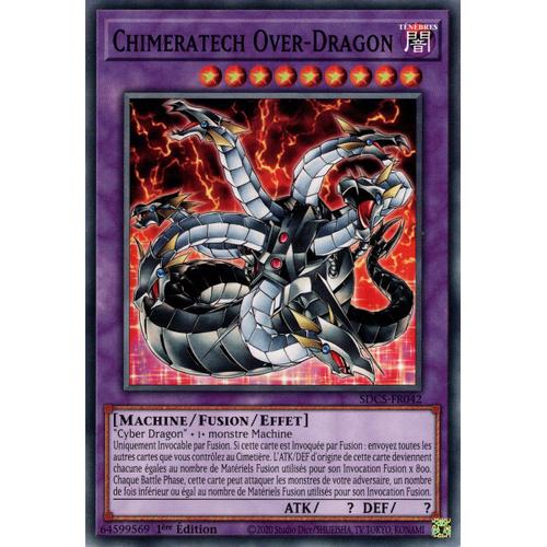 Yu Gi Oh Sdcs Fr042 Chimeratech Over-Dragon Cybernétique