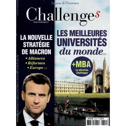 Challenges N°612 29 Mai 2019: La Nouvelles Strategie De Macron