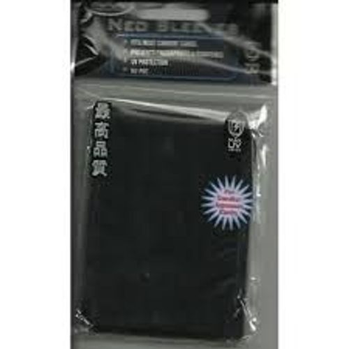 Sachet De 50 Protèges Cartes - Alpha Noir (Format Japonais)