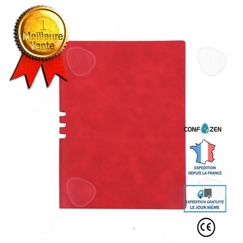 Confo® Cahier A5 En Cuir De Mouton Insertion Stylo Cahier D'affaires Bloc-Notes Étudiant Journal Fournitures Scolaires Couverture Ro