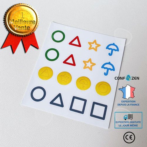 CONFO® Autocollant de jeu de calmar Jeu d'autocollants de boîtier de téléphone périphérique Jeu de tarte au sucre Autocollant d'Hall