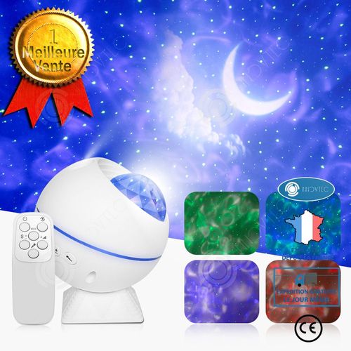 Inn® Lampe De Projecteur De Ciel Étoilé Portable Voiture + Maison Projecteur De Ciel Étoilé À Double Usage Veilleuse Cadeau De Vacan