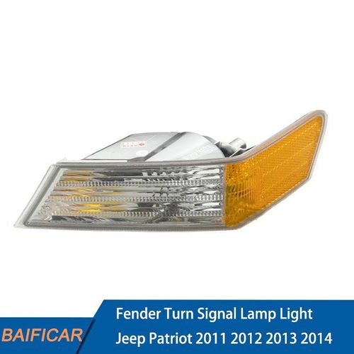 Front Right Feu Clignotant Pour Jeep Patriot, Feu De Garde-Boue, 2011, 2012, 2013, 2014 Nipseyteko